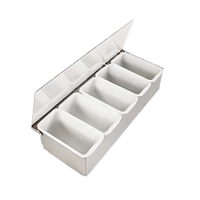 Crestware SCD5 Bar Garnish Caddies Case of 16