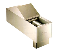 Edlund CA-3000 Cabinet-Type Air-Powered Manual Feed Can Crusher