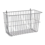Thumbnail image #1 for Metro SmartWall H212K4 Storage Basket, 17-3/8" D x 7-1/2" W x 10" H, Gray Epoxy-Coated Finish