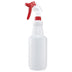 Thumbnail image #1 for Winco 28 oz. Red Plastic Spray Bottle with Adjustable Mist/Stream Sprayer