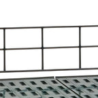 Thumbnail image #1 for Eagle Group QuadPlus QL21W-4VG Shelf Ledge, Front-to-Back, 21"W x 4"H, Green Epoxy, for Polymer Shelf Mat