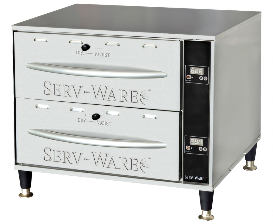 Product image #1 for Serv-Ware Electric 2-Drawer Holding Warmer