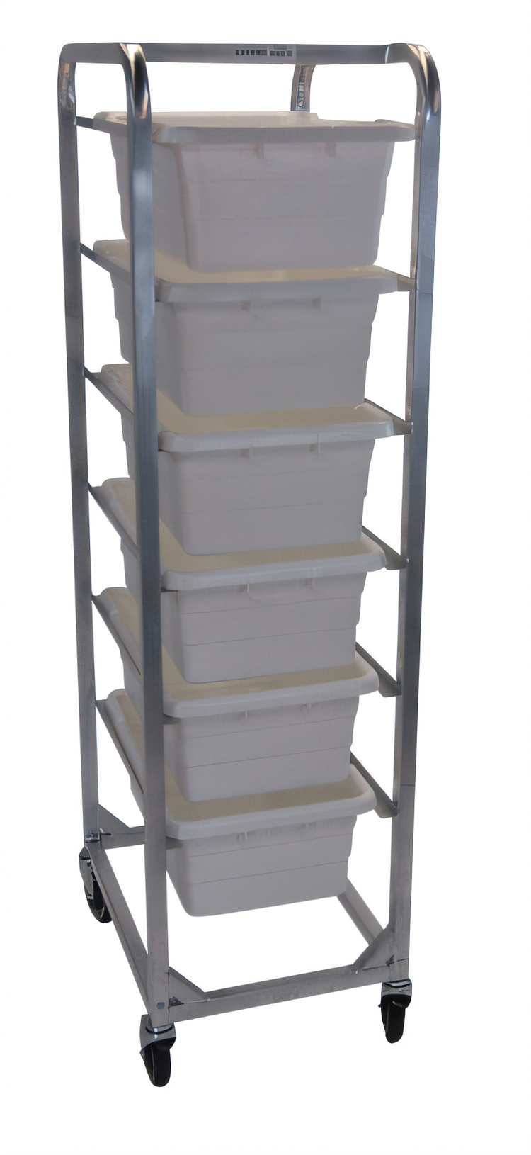 Product image #2 for Channel Lifetime Tough Extra Heavy-Duty Aluminum 6-Lug End-Load Lug Rack with Casters