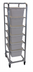 Thumbnail image #2 for Channel Lifetime Tough Extra Heavy-Duty Aluminum 6-Lug End-Load Lug Rack with Casters