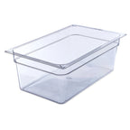 Thumbnail image #1 for CFS Brands StorPlus™ 10203B07 Full-Size 8-Inch Deep Clear Polycarbonate Food Pan, 25.9 Qt Capacity Case of 6