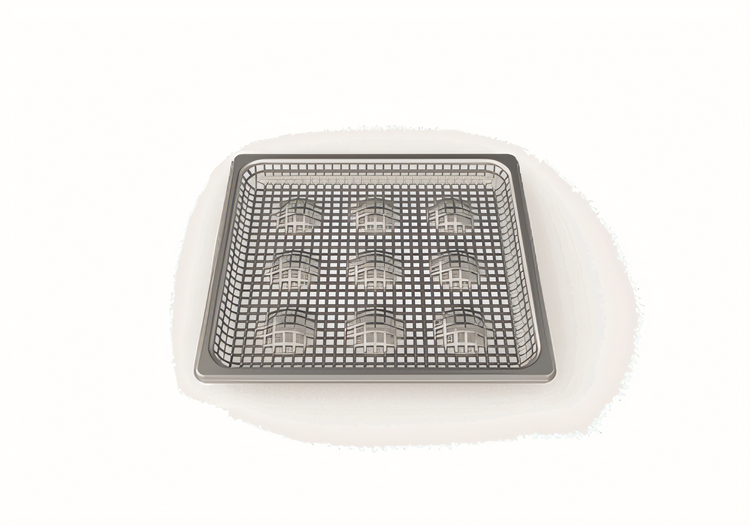 Product image #1 for POTATO.FRY French Fries Frying Tray for Microwave Cooking, 14 x 13 Inch