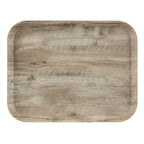 Thumbnail image #1 for Cambro Camtray® 1520DC820 Rectangular Fiberglass Cafeteria Tray, 20 x 15, Textured Woodgrain Surface, Light Olive Case of 12