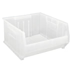 Thumbnail image #1 for Quantum QUS957CL Stackable Clear Polypropylene Storage Bin, 23-7/8"L x 22-1/2"W x 12"H