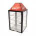 Thumbnail image #1 for Countertop Hot Food Display Warmer Case with Straight Glass Sides and Sliding Rear Doors