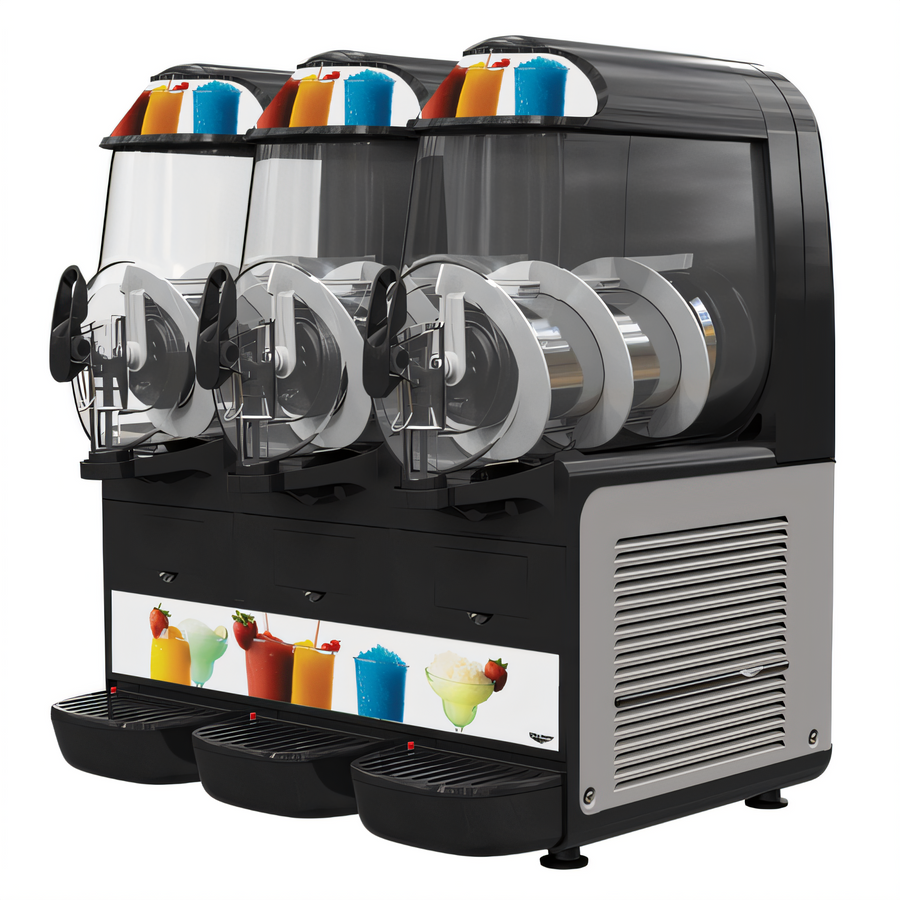 Product image #1 for Vollrath VCBF168-37 Triple-Bowl 10-Liter Frozen Beverage / Granita Countertop Dispenser