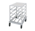 Thumbnail image #1 for Advance Tabco Mobile Aluminum Can Rack with Aluminum Top for #5 and #10 Cans
