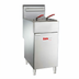 Thumbnail image #1 for BakeMax BAKEG70 Commercial Natural Gas Floor Fryer, 70 lb Capacity, 21-Inch Wide