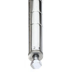 Thumbnail image #1 for Metro Super Erecta 86P-STKD Chrome-Plated 86-Inch Staked Stationary Wire Shelving Post, 1-Inch Round