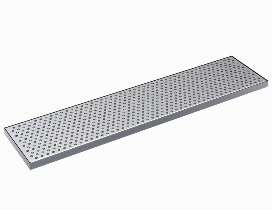 Product image #1 for Krowne 26-Inch x 6-Inch Brushed Stainless Steel Drip Tray