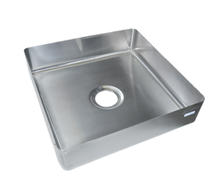 Product image #1 for BK Resources SB-16-2020-5 20 x 20 x 5 16-Gauge T-304 Stainless Steel Pre-Rinse Bowl