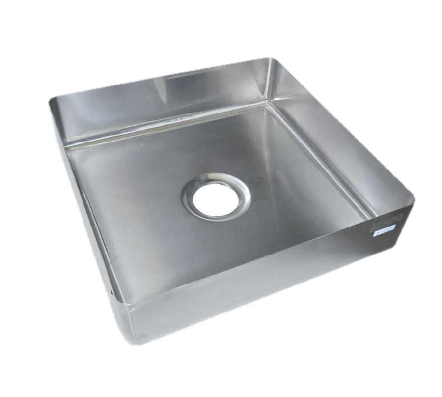 Product image #1 for BK Resources SB-16-2020-5 20 x 20 x 5 16-Gauge T-304 Stainless Steel Pre-Rinse Bowl