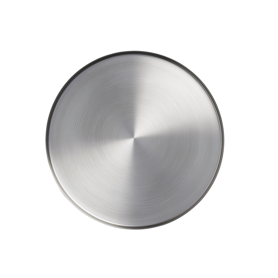 Product image #1 for American Metalcraft Unity Collection 9-Inch Round Satin-Finish Stainless Steel Plate