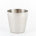 Thumbnail image #1 for American Metalcraft 8 oz Short One-Piece Mirror-Finish Stainless Steel Cocktail Shaker