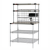 Thumbnail image #1 for 304 Stainless Steel Countertop Prep Workstation with Overhead Heated Shelves, 36 x 30.75 Inches, 120V