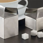 Thumbnail image #1 for American Metalcraft MCC500 5 oz Milk Carton-Shaped Stainless Steel Creamer Case of 96