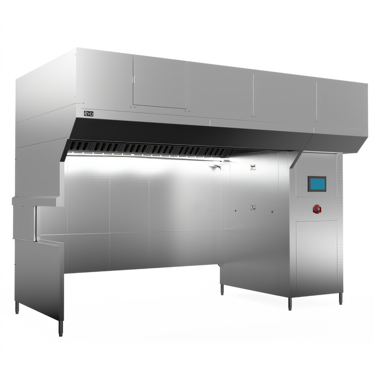 Product image #1 for Evo EVent Open Canopy Ventless Recirculating Commercial Kitchen Hood, 112" Cooking Zone