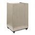 Thumbnail image #1 for Benchmark Stainless Steel Pedestal Base with Shelf and Casters for Silver Screen 8 oz Popcorn Machines
