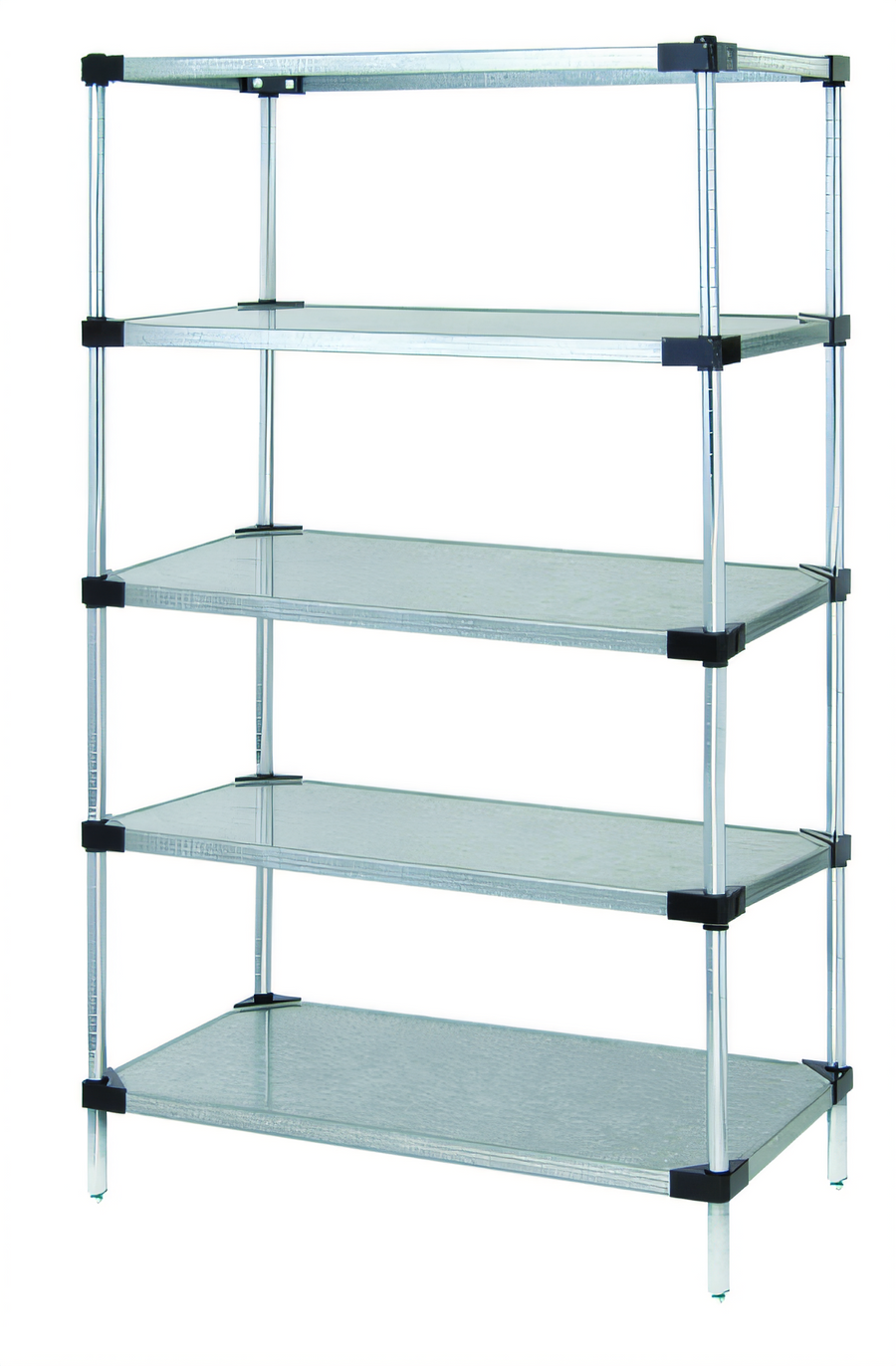 Product image #1 for Quantum 36 x 18 x 54 Inch Solid Shelving Starter Kit with 5 Shelves