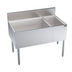 Thumbnail image #1 for Krowne Royal Series 42 Inch Wide Underbar Multi-Station Ice Bin with Bottle Well