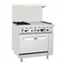 Thumbnail image #1 for CookRite 36-Inch Propane Combination Gas Range with 2 Open Burners, Right-Side 24-Inch Griddle, and Standard Oven