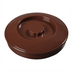 Thumbnail image #1 for Carlisle 7.5-Inch Interlocking Polypropylene Tortilla Server with Lid, Lenox Brown