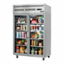 Thumbnail image #1 for Everest Refrigeration ESGR2 Two-Section Glass Door Reach-In Refrigerator, 48 Cu. Ft., Top-Mounted Self-Contained R290