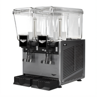 Vollrath Countertop Pre-Mix Refrigerated Beverage Dispenser, 2-Bowl Stirring Paddle, 3.2 Gallon Each