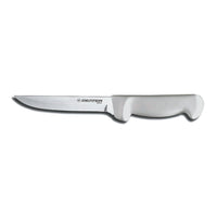 Dexter Russell Basics 6-Inch Wide Boning Knife with White Polypropylene Handle
