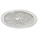 Thumbnail image #1 for Omcan USA 44550 Round Perforated Aluminum Pizza Pan, 10" Diameter Case of 12