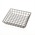 Thumbnail image #1 for American Metalcraft 10-Inch Square Black Iron Wire Grid Serving Basket