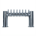 Thumbnail image #1 for Micro Matic Metropolis H 8-Faucet Air-Cooled Countertop Draft Tower, Polished Stainless Steel