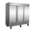 Thumbnail image #1 for Serv-Ware 3-Door 3-Section Reach-In Refrigerator, 72 Cu. Ft., Self-Contained Bottom Mount, 115V