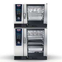 RATIONAL iCombi Pro Double-Stacked Electric Combi Oven, 6-Full Size Over 10-Full Size, 480V 3-Phase, AutoDose