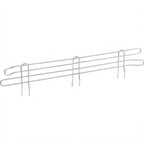 Thumbnail image #1 for Klinger's Trading SLEDGE60-CHROME Wire Shelf Ledge, 60"W x 5-1/2"H, Chrome