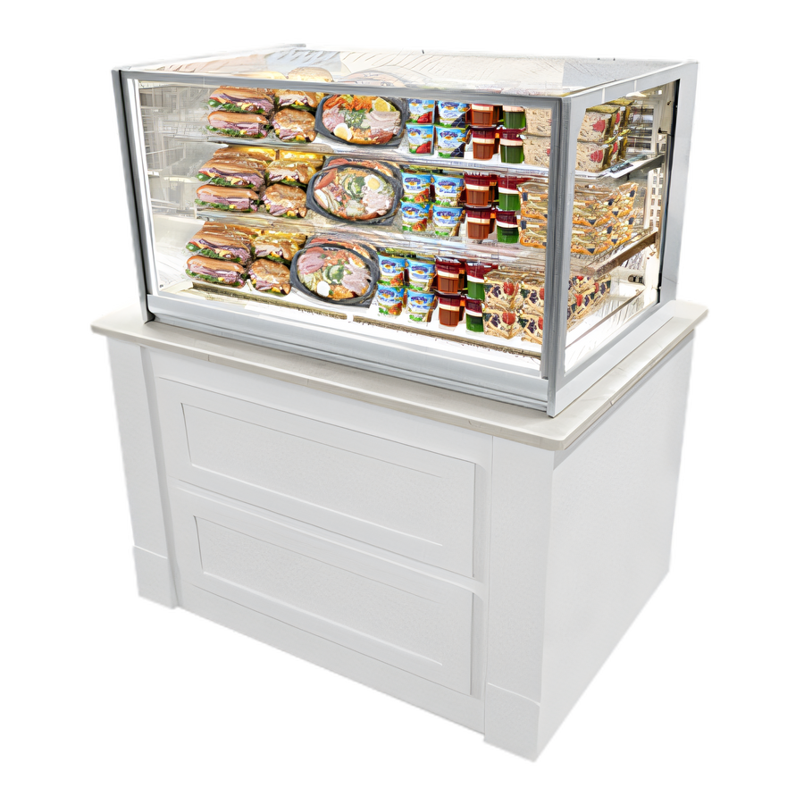 Product image #1 for Federal Industries Italian Glass 48-Inch Drop-In Refrigerated Counter Display Case (ITR4826)
