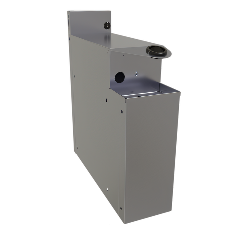 Product image #1 for Glastender 6-Inch Wide Underbar Soda Gun Holder with Integral Drip Pan