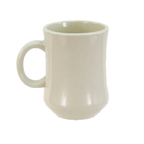 Thumbnail image #1 for Crestware Dover White CM41W Ceramic Coffee Mug, 7-1/2 oz, Bell Shape, White Case of 3