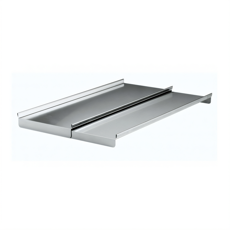 Product image #1 for Krowne Silver Series Stainless Steel Sliding Cover for Pass-Thru Ice Bins