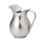 Thumbnail image #1 for Vollrath 465312 3-Quart Stainless Steel Water Pitcher with Brushed Satin Exterior, Mirror-Polished Interior and Ergonomic Handle
