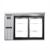 Thumbnail image #1 for Continental Refrigerator BB50SNSSSGDPT 50 Inch Shallow Depth Pass-Thru Back Bar Cooler with Sliding Glass Doors