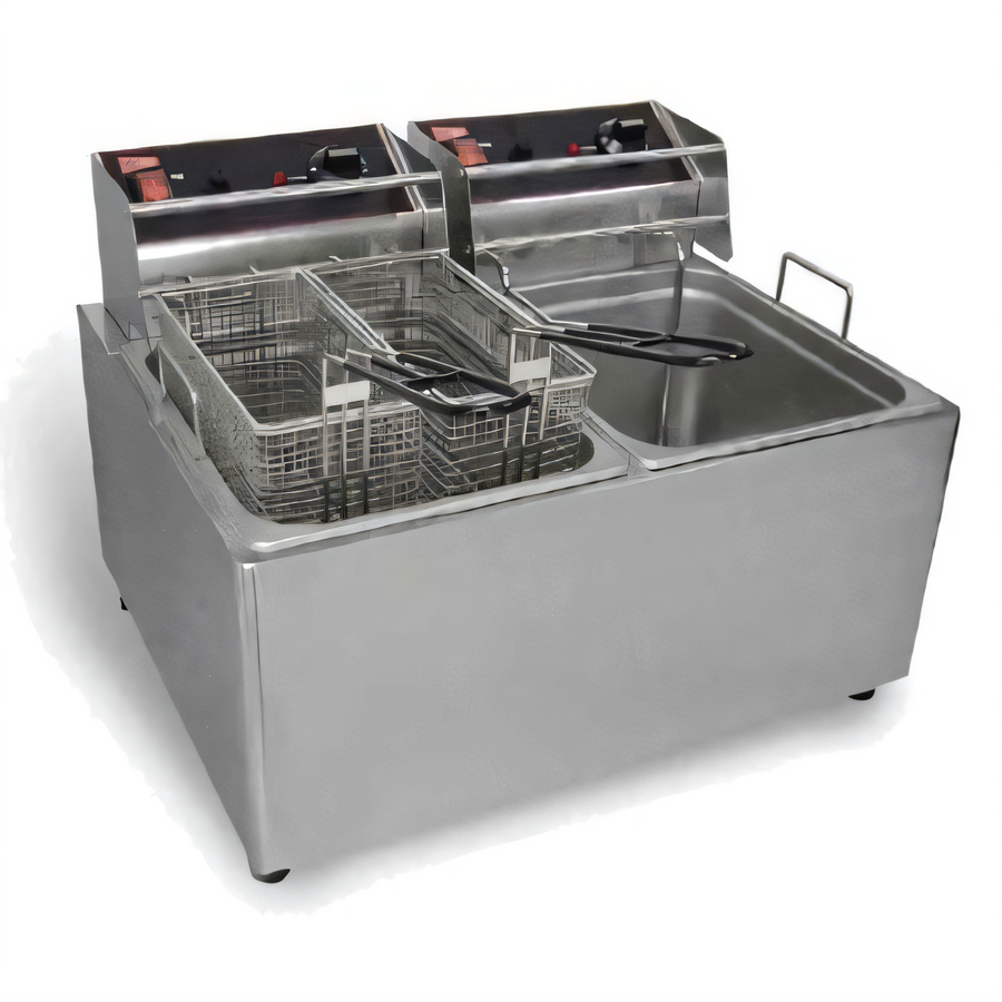 Product image #1 for Crathco-UNIC EL2X15 Crathco Cooking - Cecilware® Pro Electric Fryers