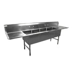 Thumbnail image #1 for Serv-Ware E4CWP16202-18 Compartment Sinks