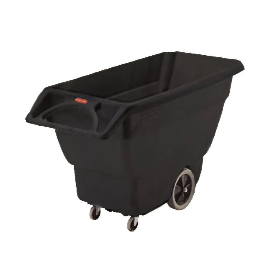 Product image #1 for Rubbermaid Commercial Products 3/4 Cubic Yard Structural Foam Open-Top Tilt Truck, Black