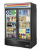 Thumbnail image #1 for True Two-Section Pass-Through Glass Door Merchandiser Refrigerator