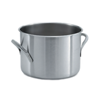 Thumbnail image #1 for Vollrath 78610 20 Quart 18-8 Stainless Steel Stock Pot with Arc-Sprayed Aluminum Bottom, Pot Only